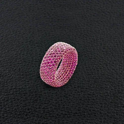 Round Ruby Ring