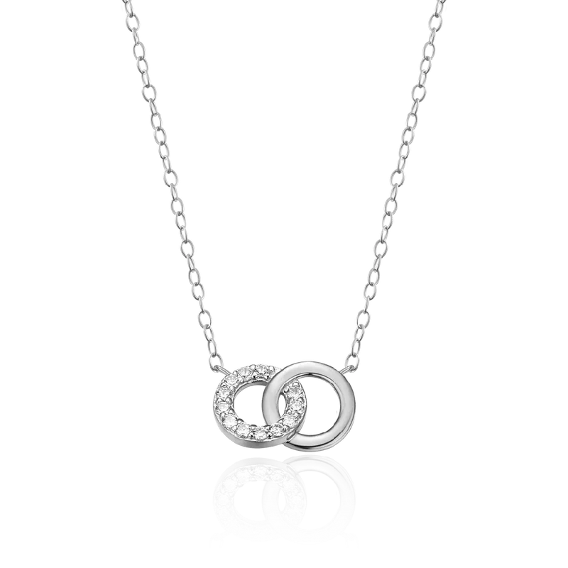 Monte Luna Twin Circle Necklace