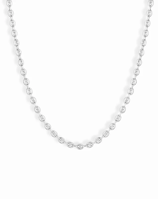 Petite Puffy Mariner Chain Necklace