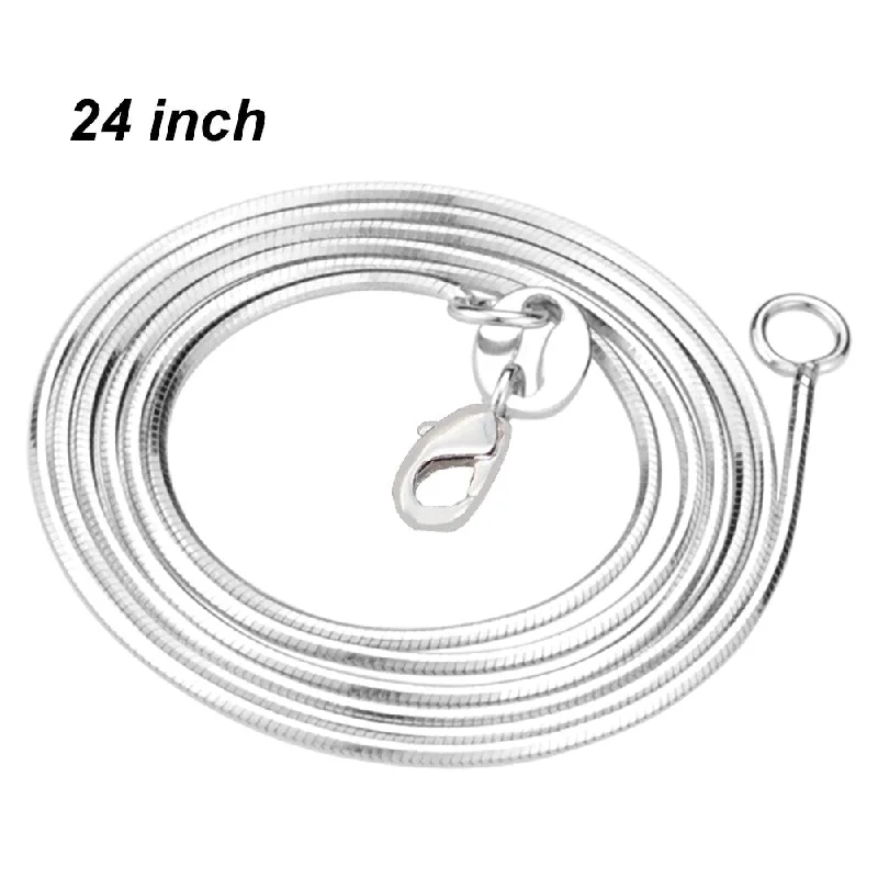 Fashion Women Silver Plated MultiLayer Snake Chain Necklace Party Jewelry Gift