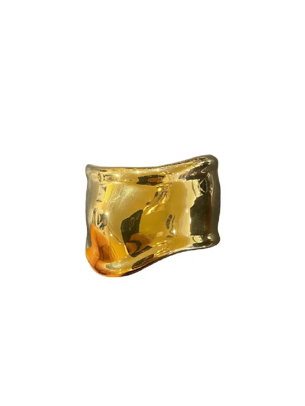 Wave Cuff - Gold