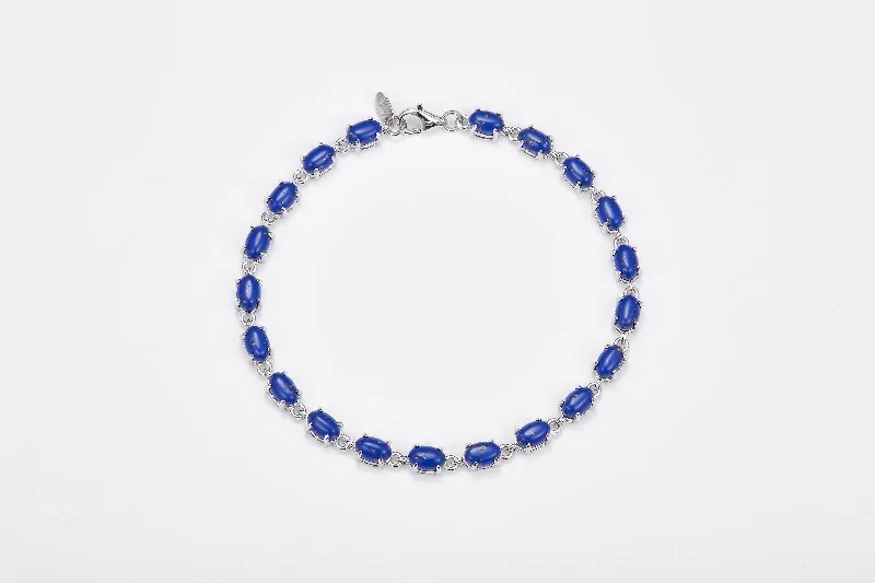 Tennis Pietra Bracelet - Lapis