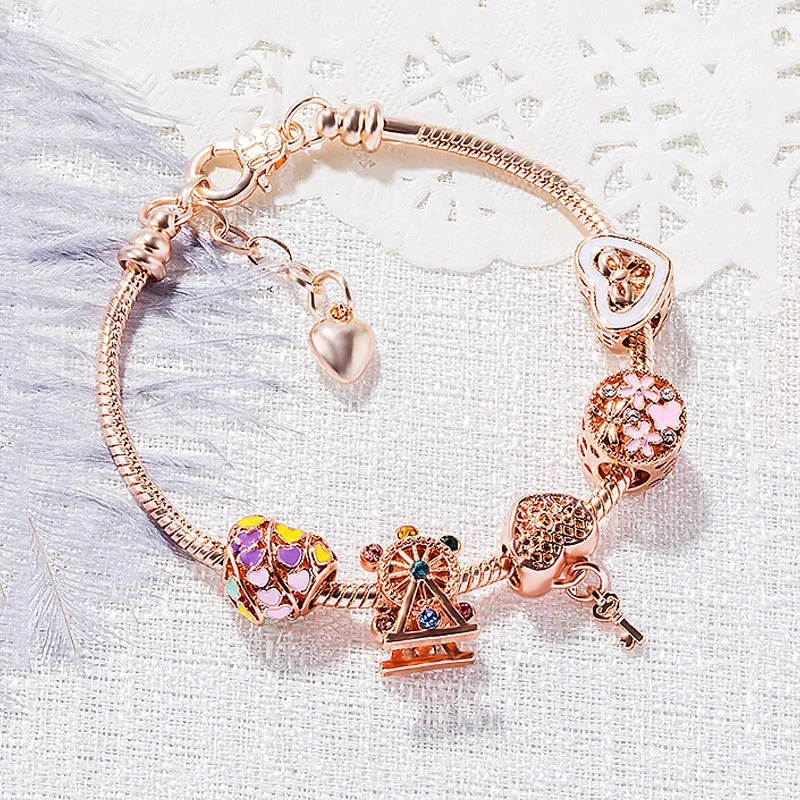 Luxe6079 - Windwmill Charm Bracelet