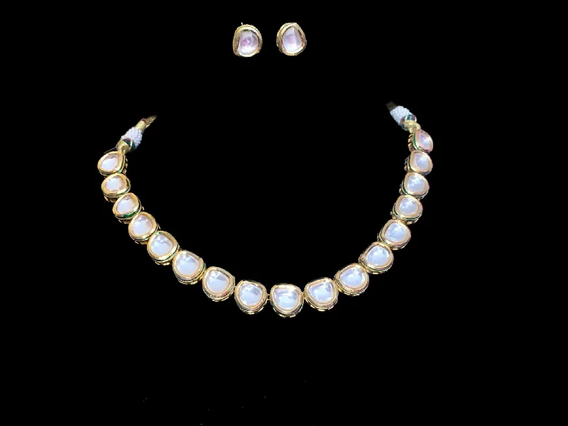 NS78 Bhavika kundan necklace ( SHIPS IN 3 WEEKS )