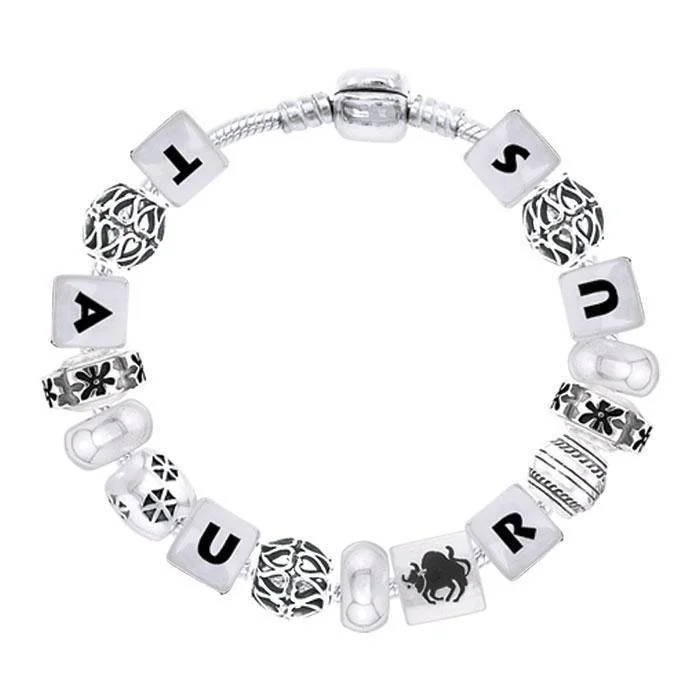 Taurus Astrology Bead Bracelet TBL333