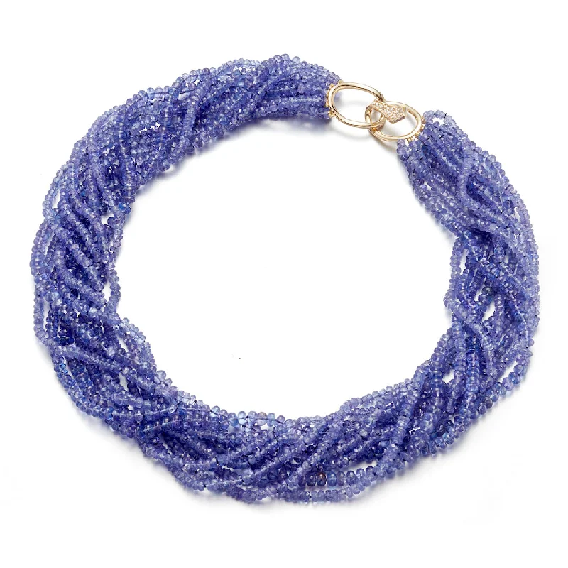 Ten-Strand Tanzanite Twist Necklace