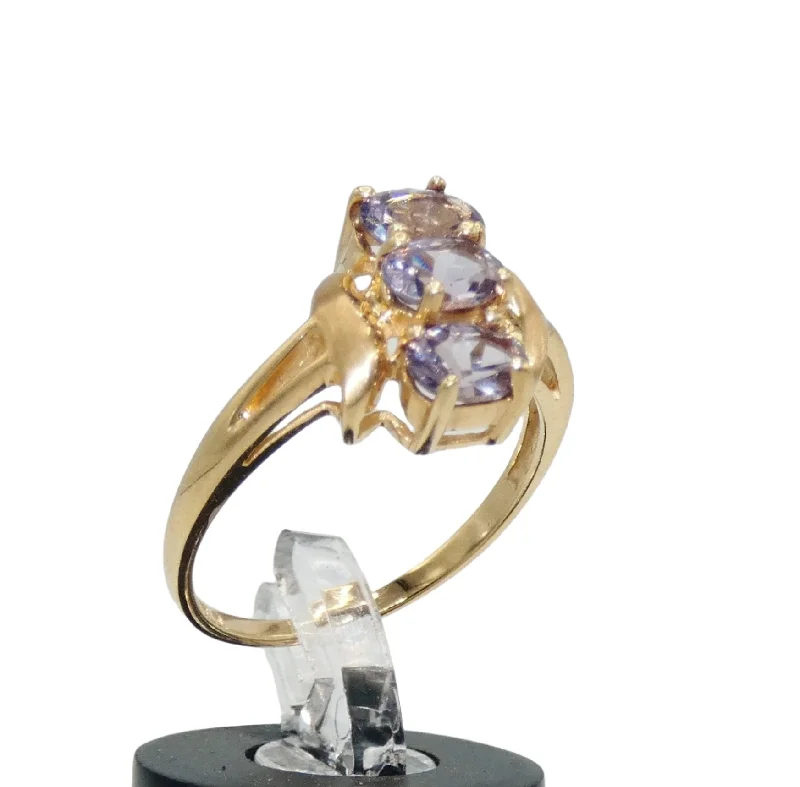 14K Gold Tanzanite Ring