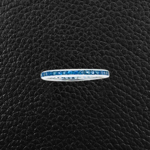 Blue Sapphire Band Ring