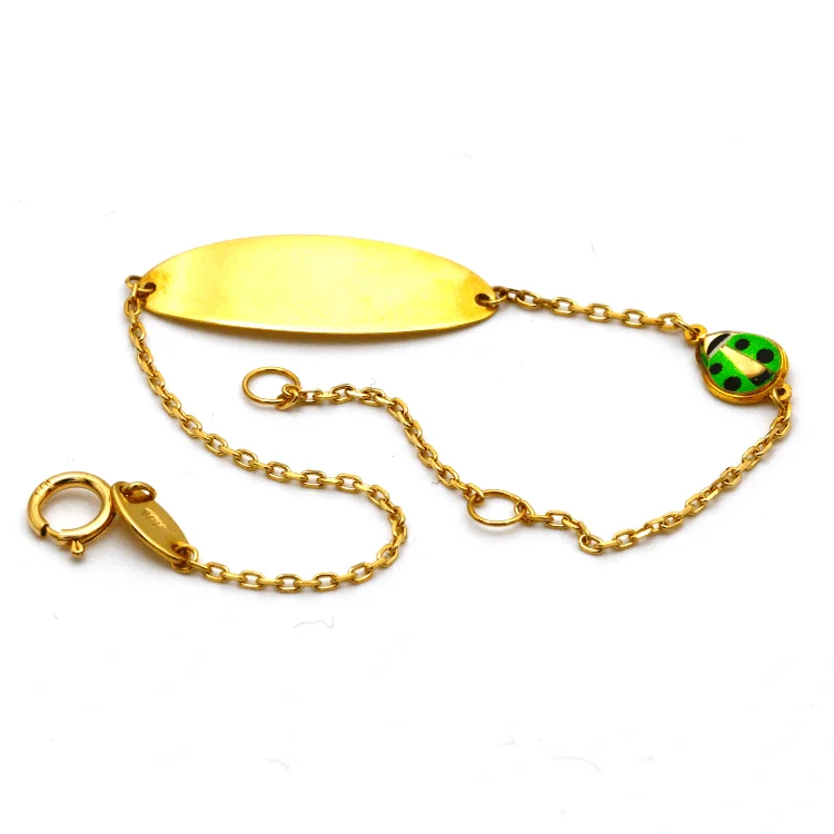 Real Gold Beetle Bracelet 1913/2 BR1470