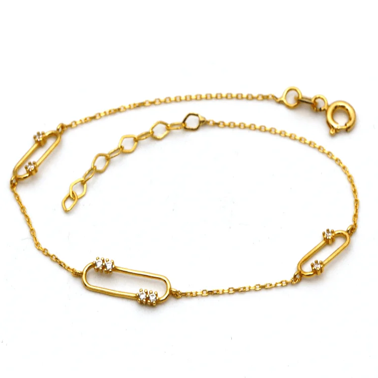 Real Gold 3 GZMessika Design Bracelet 0209 BR1451