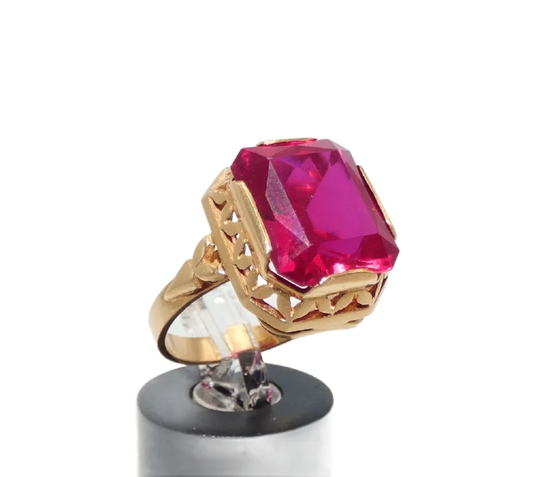 Russian Ruby Ring