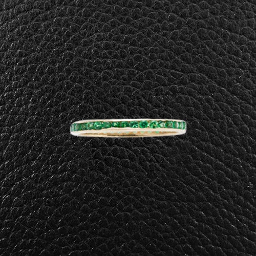 Tsavorite Eternity Band